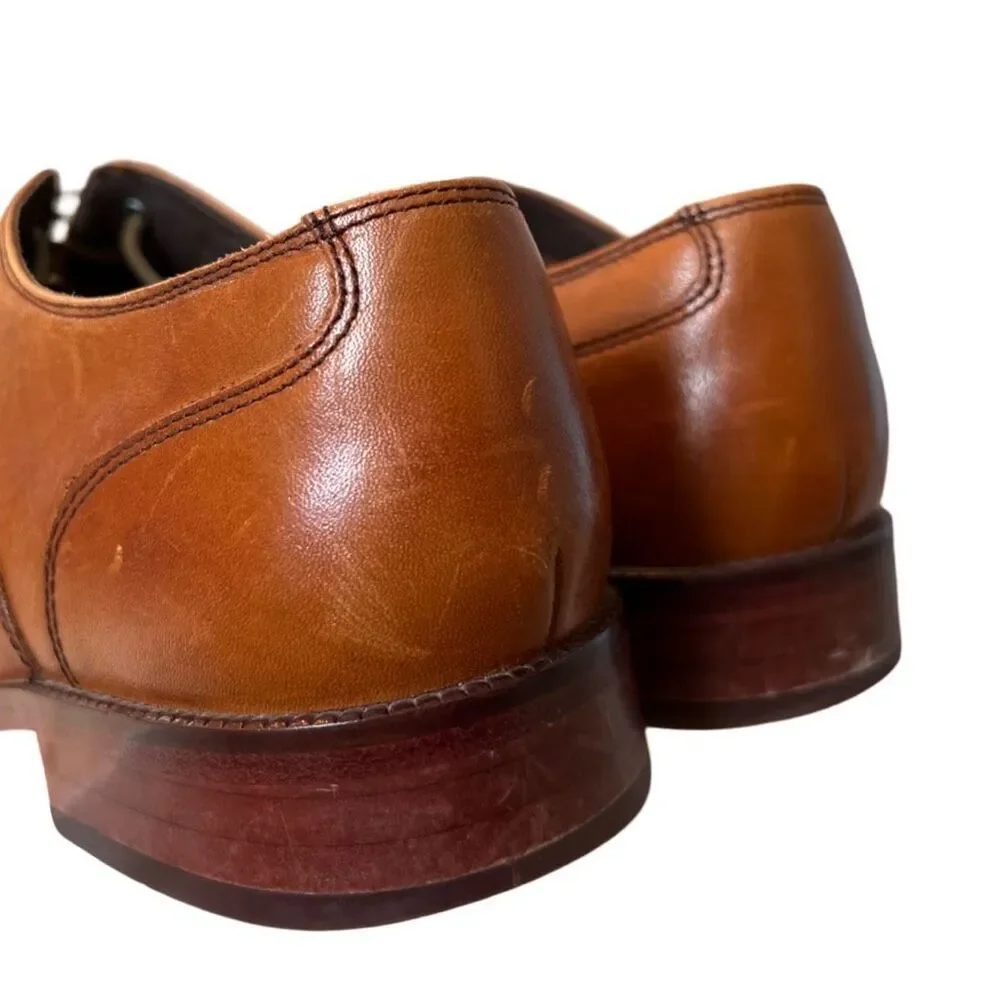 Cole Haan Men’s Modern Classic Leather Cap Toe Oxfords Dress Shoes 8 Like New